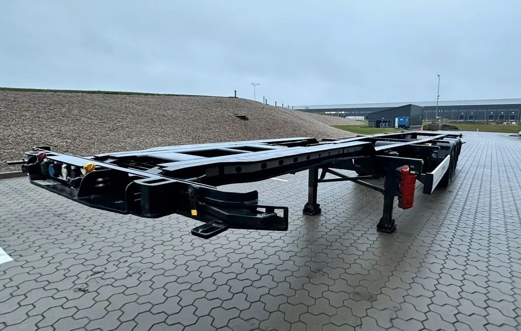 KRONE SDC 27 eLTU50 container chassis semi-trailer – Bild 1
