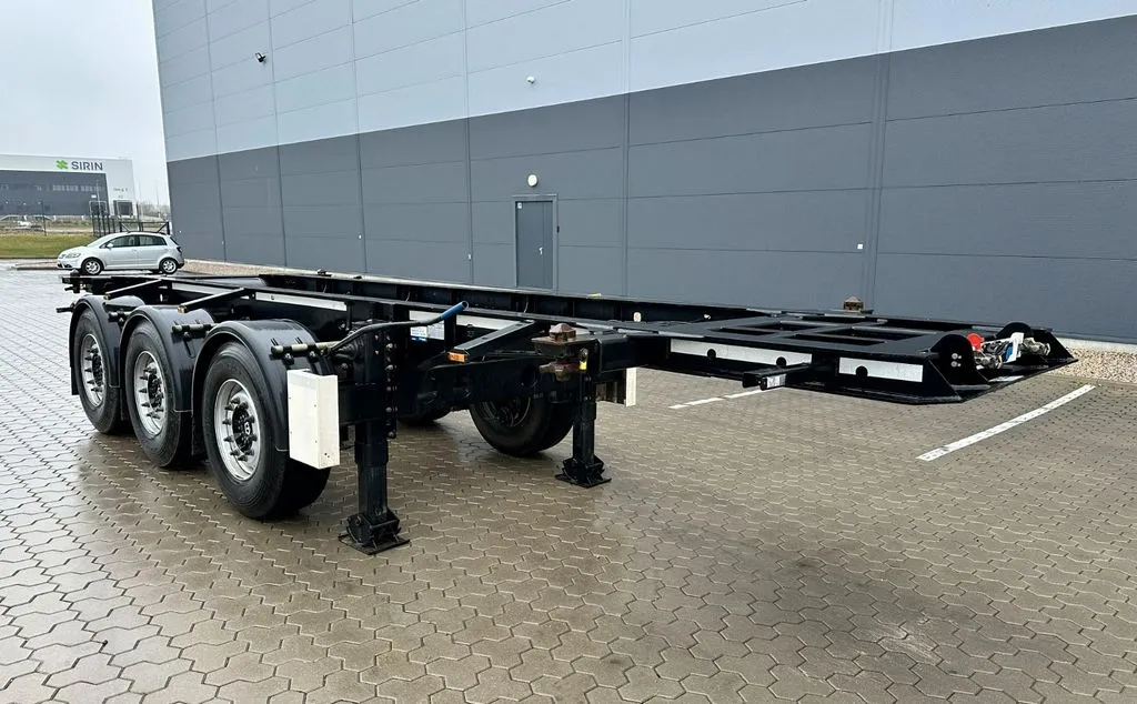 KRONE eL20 container chassis semi-trailer – Bild 1