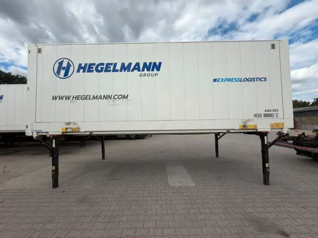 KRONE Anhänger Container Wechselbrücke Koffer 2020